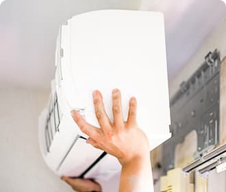 エアコンの取り外し